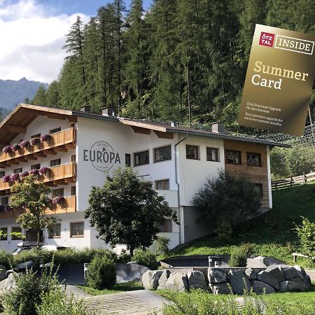 Gaestehaus Europa Sölden Dış mekan fotoğraf
